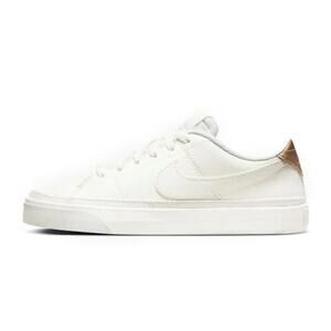 Nike Women's 8.5 Court Legacy Next Nature White Sneaker Tennis Shoe Lace Up